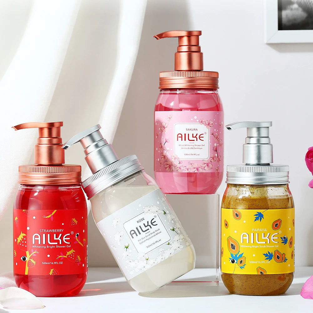 AILKE Whitening Bright Shower Gel Collection