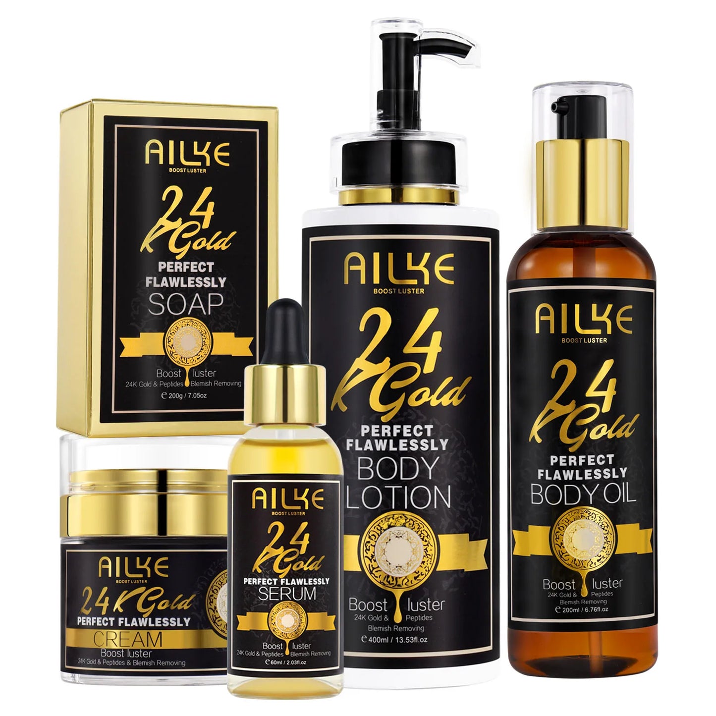 24K Gold Perfect Flawlessly skincare Collection