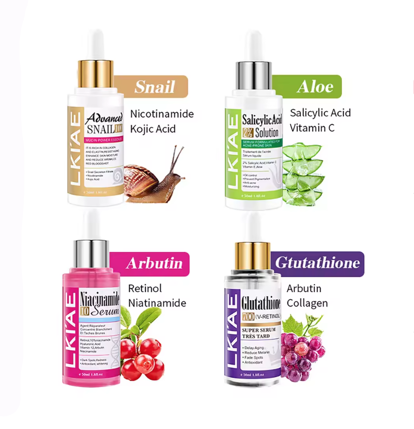 Organic Advanced Brightening & Anti-Acne Serum Collection