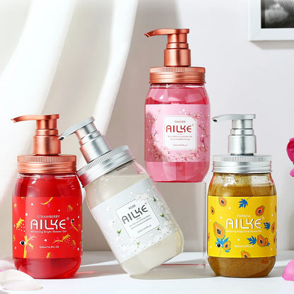 AILKE  Whitening Bright Shower Gel Collection