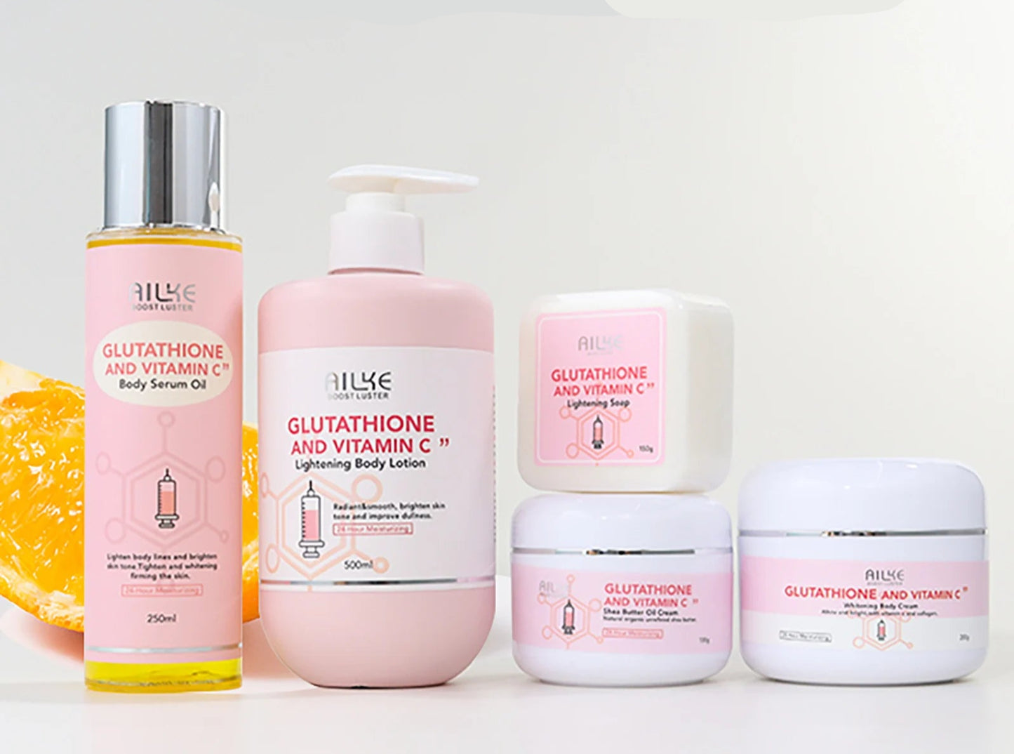 Glutathione & Vitamin C Brightening Skincare Collection